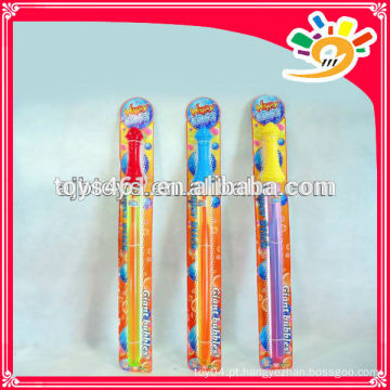 61 centímetros aroma bolhas stick, bolha grande sopro vara brinquedos com morango, banana, aroma de leite